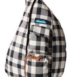 ISO Kavu B/W buffalo plaid or Folklore bag